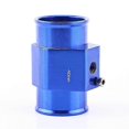 thumbnail image 1 of Universal Metal Car Water Temp Joint Pipe Hose Temperature Sensor Adapter Blue 40mm, 1 of 1