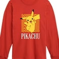 thumbnail image 3 of Pokémon - Hypnotic Pikachu Art - Youth Long Sleeve Graphic T-Shirt, 3 of 5