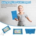 thumbnail image 5 of Kids Tablet, 7 inch Androrid 11 Toddler Tablet for Kids 2GB RAM 32GB ROM Tablets, Google Certificated, Bluetooth, WiFi, Dual Camera, Parental Control Tablet with Case, 5 of 7