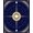 Blue, 2, variant on ODIKA 9'x12' Washable Area Rug Non-Shedding, Easy Care Navy Blue Celestial Geometric Design Swirling Galactic Motif with Accents for Master Suite, California King, Under Bed