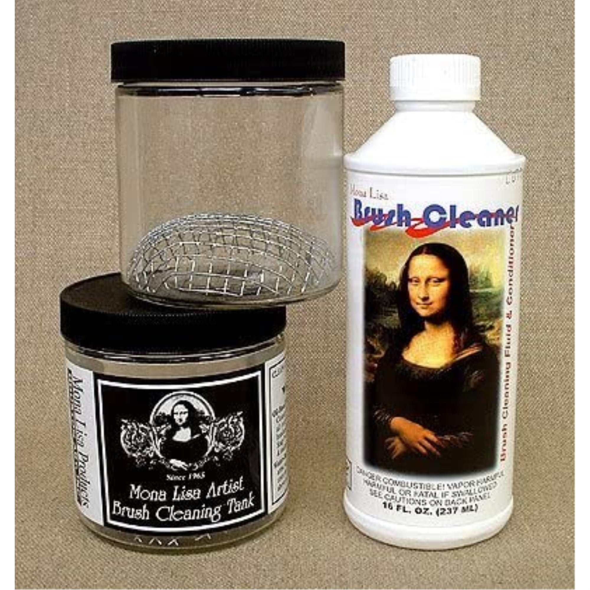Mona Lisa PS12 Pink Soap Brush Cleaner 12oz