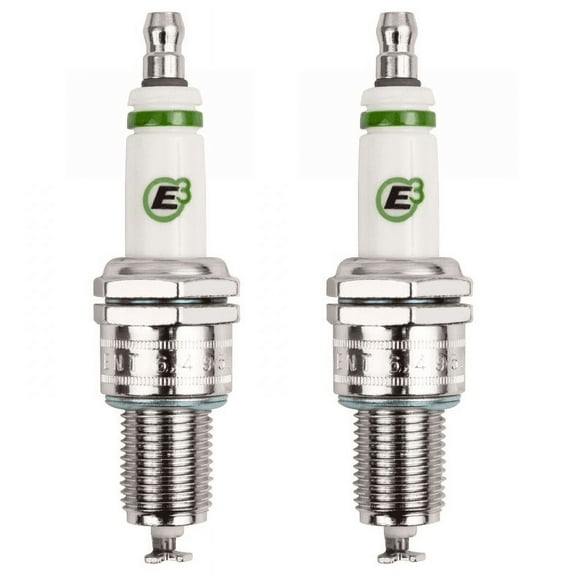 E3 E3.22 Spark Plug DiamondFire 14mm .75" Gasket Resistor Lawn & Garden 2 PACK