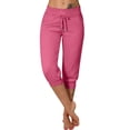 thumbnail image 1 of Pantalon Chino Mode Décontractée pour Femmes, Short, Pantalon Uni, 1 of 6