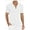 01-White, variant on Iceglad Mens Casual Button Down Shirt Summer Short Sleeve Cuban Vacation Beach Shirts