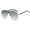 Grey-2, variant on Oversized Wrap Around Retro Sunglasses for Women Classic Shield One Piece Frame Pilot Aviator Big Sunnies UV Protection Metal Frame Designer Shades