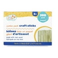 thumbnail image 1 of TINY HANDS Wooden Craft Sticks, Jumbo Pack, 300 pcs, 15cm x 1.78cm each, Age 3+, Kids, 1 of 3