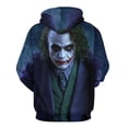 thumbnail image 5 of Unisex Jokers Hoodies 3D Printed Pullover Hooded Sweatshirt with Pocket for Mens Womens, 5 of 7