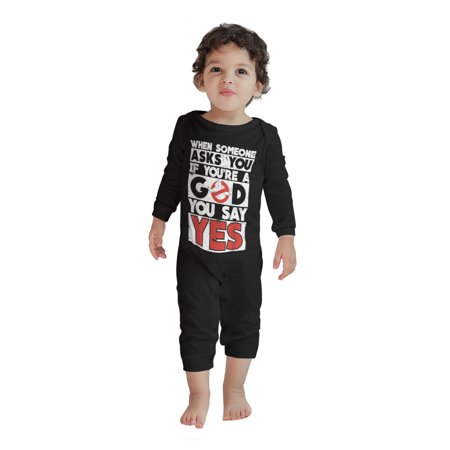 

Ghostbusters Baby Crawler Boy Girl Rompers Bodysuit Long Sleeve Jumpsuit Playsuit One Piece Outfit Clothes