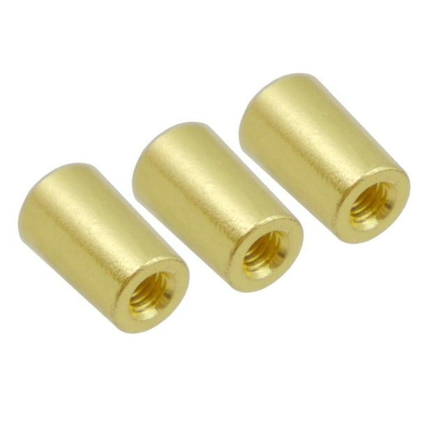 Paquete de 3 Puntas de Interruptor de Palanca de Latón perfecl para Piezas de Repuesto de Guitarra Eléctrica LP DIY Oro