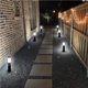 thumbnail image 4 of Cilindro Lámpara De Tierra Energía Solar 600Mah Acero Inoxidable Ip65 Impermeable Iluminación Blanca Cálida Luz De Paisaje Para Jardín Patio Patio Trasero Césped Sweethay HA013930-00, 4 of 6