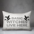thumbnail image 3 of Creative Products Basic Witches Live Here 14x20 Spun Poly Pillow, 3 of 3