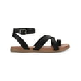 thumbnail image 2 of Style & Co. Womens Lianaa Faux Leather Strappy Ankle Strap, 2 of 3