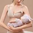 thumbnail image 1 of asdoklhq Sports Bras for Women,Breathable No Steel Ring Lace Front Buckle Breastfeeding Bra Woman Underwear, 1 of 9