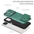 thumbnail image 6 of Case for Samsung Galaxy A12 5G, with Camera Cover Kickstand [Protective & Slim Fit] [Anti-Scratch & Anti-Fingerprint] Sliding Lens Cover Protection for Samsung Galaxy A12 5G, 6.5 Inch, Darkgreen, 6 of 12