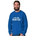 thumbnail image 5 of I Am The Master Dungeons Funny Gaming Long Sleeve TShirt Men Women Brisco Brands S, 5 of 6