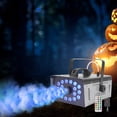 thumbnail image 3 of Fog Machine Smoke Machine with 18 LED Lights 13 Effects, 1000W Fogger Machine Continuous Fog Machine with Wireless Remote Control, for Christamas, Party, Wedding, DJ Stage, 3 of 16