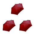 thumbnail image 2 of relayinert Practical And Durable Folding Sun Umbrellas For Long-Lasting Windproof wine red 3Set, 2 of 6