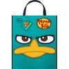 Large Plastic Phineas and Ferb Favor Bag, 13" x 11"