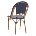 thumbnail image 6 of SAFAVIEH California Outdoor Patio Side Chair, Navy, Set of 2, 6 of 11