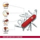 thumbnail image 2 of Navaja Suiza Explorer Mediana Lupa 16 Funciones VICTORINOX 1.6703 rojo, 2 of 3