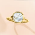 thumbnail image 4 of Ross-Simons Italian Mother-Of-Pearl Ring in 14kt Yellow Gold, Women's, Adult, 4 of 5
