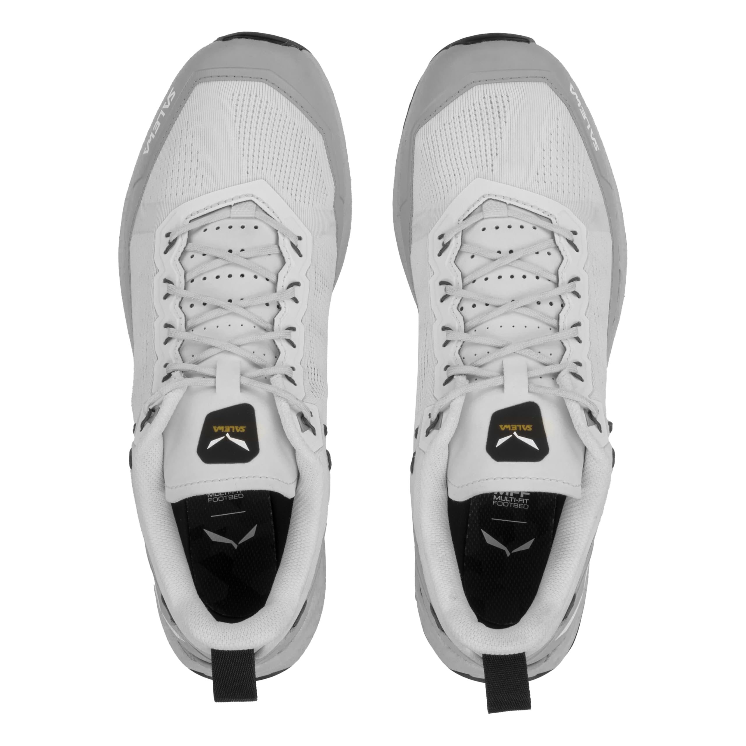 Salewa Men's Pedroc Air Lightweight Breathable Trekking & Hiking Shoe - Cold White/Light Grey - 8.5