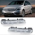 thumbnail image 2 of Car LED DRL Daytime Running Light Fog Lamp for Mercedes-Benz a B CLASS W176 W246 W242 B180 B200 A204, 2 of 5