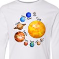 thumbnail image 4 of Inktastic Sun and Planets Yes, and Pluto Long Sleeve Youth T-Shirt, 4 of 5