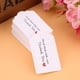 thumbnail image 2 of Mini Etiquetas Colgantes para Regalo 100 Piezas de Papel Blanco Tacto Suave Orificio para Cinta Etiquetas de Precios Etiquetas para Regalos y Fiestas, 2 of 8
