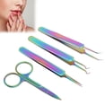 thumbnail image 1 of Pinzas para uñas ANGGREK Juego de pinzas de Acero inoxidable anticorrosión para salón de manicura, 1 of 8