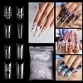 thumbnail image 4 of Milue 500x Nail Art Press on False Nails Fake Nails Hollow Nails Extension System, 4 of 21