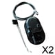 thumbnail image 1 of Manija de liberación del sillón reclinable,Manija de liberación del sillón reclinable Reemplazo de metal,Silla reclinable Palanca de liberación del sofá Cable de manija,Palanca de, 1 of 8