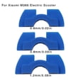 thumbnail image 1 of Yuarrent Paquete de amortiguador de goma para patinete plegable, 3 piezas, espaciador de poste, reemplazo del amortiguador de vibraciones para Type9 NO9, 1 of 6