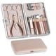 thumbnail image 1 of Manicure Set, Pedicure Kit, Nail Clippers, Professional Grooming Kit, Nail Tools 18 In 1 With Luxurious Travel Case Compatible With Men And Wo, 1 of 5