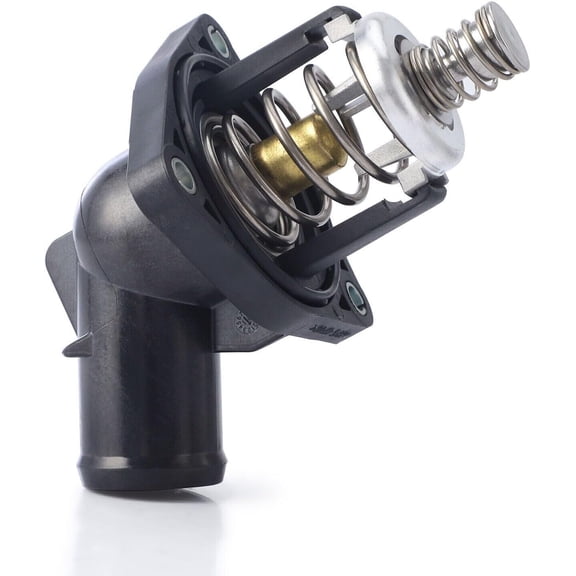 12674639 Engine Coolant Thermostat Housing Assembly Compatible with 2014 2015 2016 2017 2018 2019 2020 Chevy Silverado, GMC Sierra 4.3 5.3 5.3L 6.2L Thermostat Housing Assembly