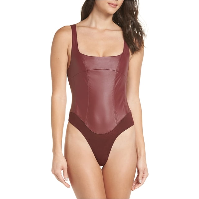 Free People Combinaison Justaucorps pour Femmes, Rouge, Medium