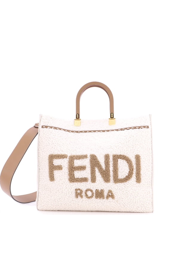 Pre-Owned Sunshine Shopper Tote Shearling Medium By Rebag