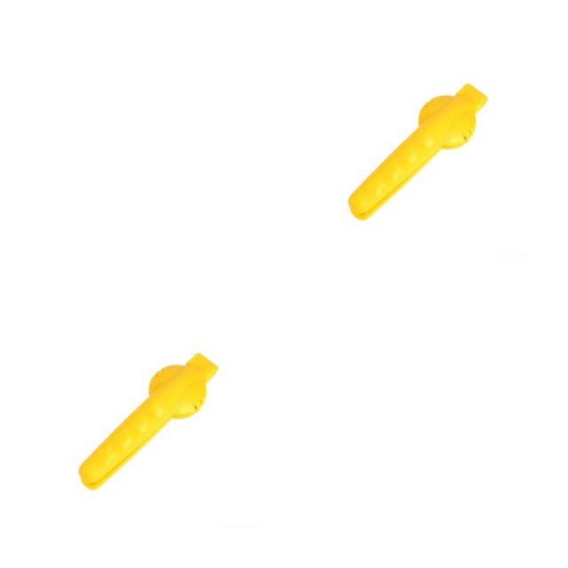 Inteprter Clip de castaño multifunción, alicates de nogal, abridor, herramientas de cocina, amarillo Amarillo 2piezas