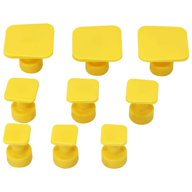 TopOne Car Body Paintless Dent Removal Tools Puller Tabs Kit Multiple Specifications Suction Cup Glue Tabs Hail Dent Removal Kit