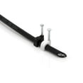 thumbnail image 5 of THE CIMPLE CO - Electrical Wire Cable Clips - Black -10 Pieces- CATV Nail Clips 1/4 in (6mm), 5 of 9