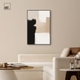 thumbnail image 3 of Beige and Black I Canvas Neutral Wall Decor by Art Remedy, Black Frame, 30 x 45, 3 of 7