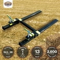 thumbnail image 3 of Field Tuff Fork Stabilizer Heavy Duty Clamp-On Adjustable Accessory, 2600lb, 3 of 6