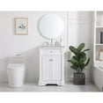 thumbnail image 6 of 24 inch single bathroom vanity in White, 6 of 8
