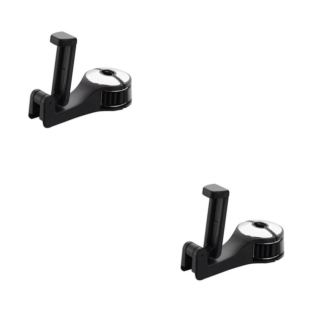 Seitruly Ganchos para reposacabezas de coche, soporte móvil, soporte ajustable para teléfono de coche, Clips para colgar en la parte trasera del Type1 NO1