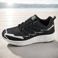 thumbnail image 3 of Zapatillas de correr para hombre y mujer antideslizantes para caminar ligeras de moda, 3 of 9