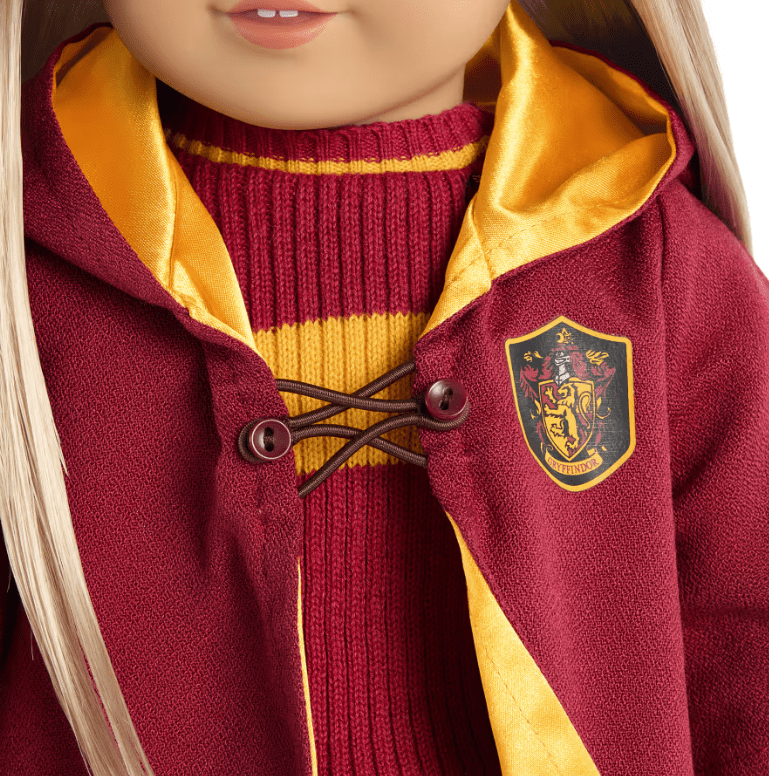 American Girl Harry Potter Gryffindor Quidditch Uniform for 18inch Doll New Box