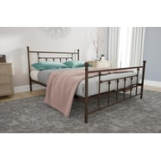 DHP Manila Metal Bed, Bronze, Full