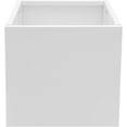 thumbnail image 6 of Steel Planter Box, 20" x 20" x 20" Square Planter Metal Box Tall Planters Heavy Duty Plant Boxes for Indoor Outdoor Tall Plants, Flowers or Shrubs (White, 20" x 20" x 20"), 6 of 18