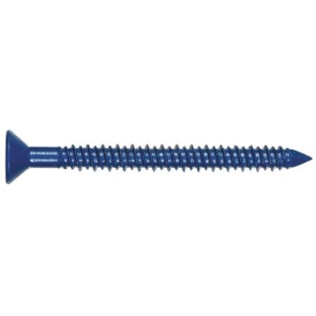 100-Pack Cabinet Screws - 6 X 1 Inch Flat Head Phillips Twin Thread, Black Finish For Cabinet Installation