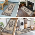 thumbnail image 5 of 2'x6' Rug Runners for Hallways Kitchen, Vintage Boho Non Slip Entryway Beside Floor Carpet Runner, Rustic Southwestern Geometric Ethnic Washable Laundry Room Bedroom Throw Rugs Mat for Family Pet, 5 of 8